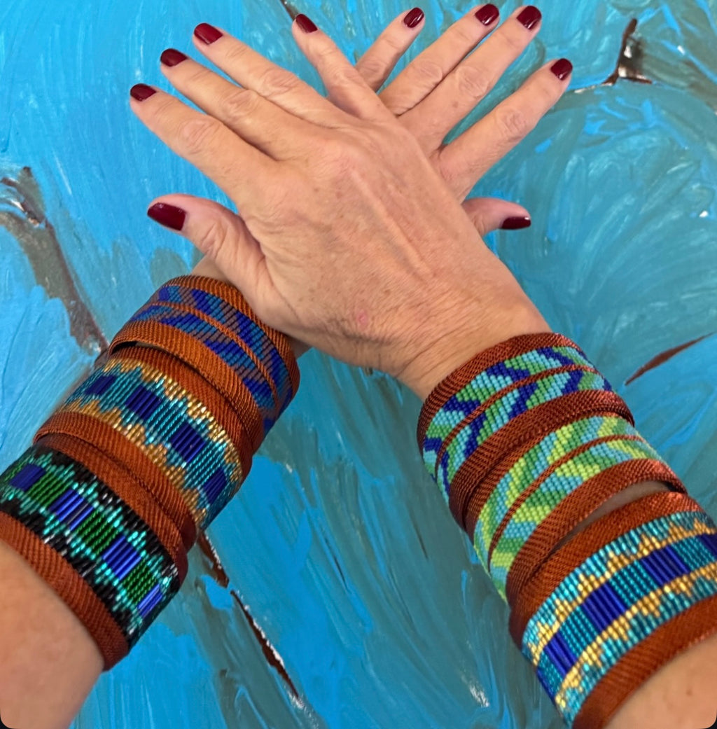 Beaded Bangles